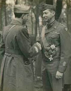 Re Umberto II ed il generale Clark