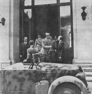 Il Principe Umberto rientra nel Quirinale 8 Giugno 1944
