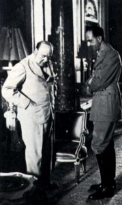 Il Principe Umberto con Churchill 1944