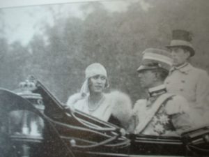 Umberto e Maria José in carrozza il giorno del fidanzamento